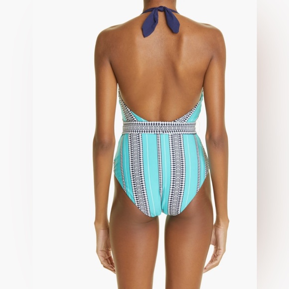 NWT LEMLEM Luchia Belted One-Piece Swimsuit Size S - Picture 9 of 9
